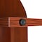 Flash Furniture Oval 35" W, 72" L, 29.5" H, Laminate Top, Red GC-TL1035-CHR-GG - alternate 9